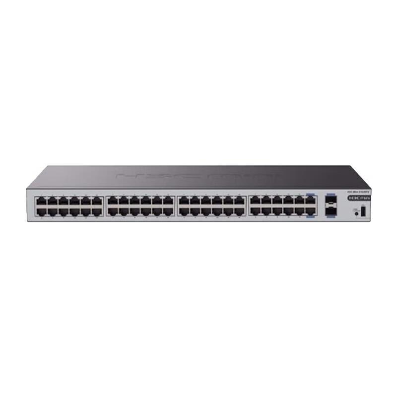 

H3C S1250FX 48-Port Gigabit + 2-Port 10G Unmanaged Enterprise Network Switch