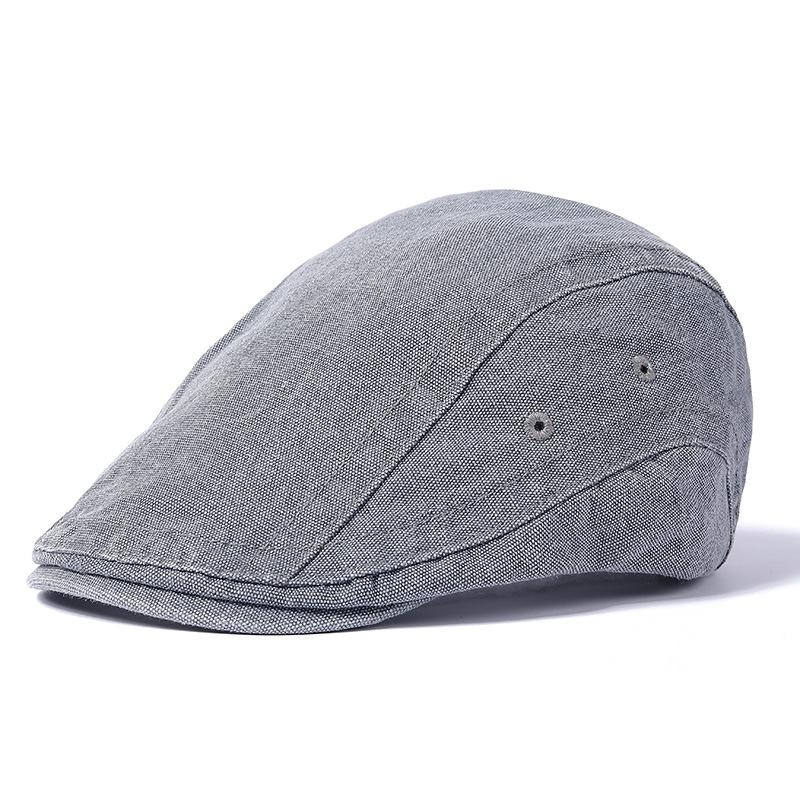 Washed Old Cap Men's British Retro Forward Hats Trendy European and American Hats Comfortable Fit Classic Style 58cm Adjustable