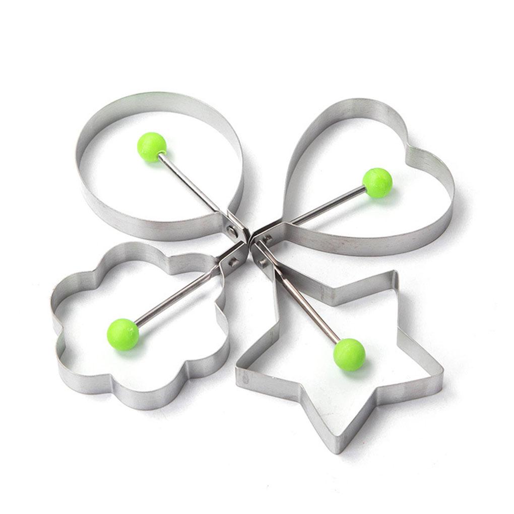 Stainless Steel Pancake Mould Heat Resistance Cooking Fried Egg Ring Waterproof Prototyping Bento Kitchen Gadget