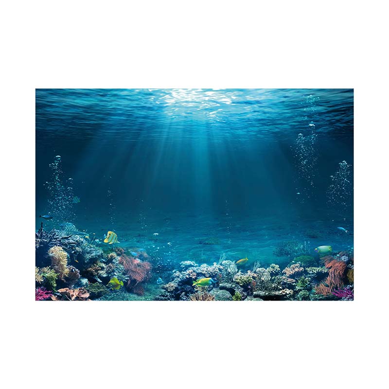 Lumea subacvatică Fantasy Ocean Aquarium Tema fotografie Fundal pânză Fundal foto Decor de perete