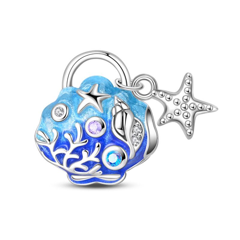 Ocean Trendy 925 Silver Dolphin Crab Boat Beach Charms Beads Fit 3mm Bracelets DIY Thoughtful Fine Jewelry Making Gifts