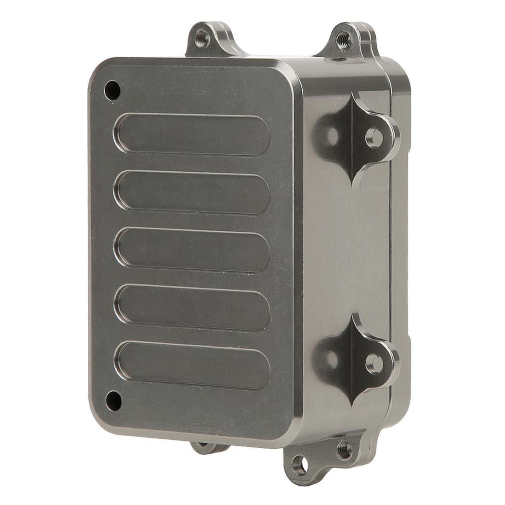 Metal Receiver Box ESC Box Upgrade Parts Fit for SCX10 110 RC Crawler Car