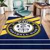 1pc Football Team Design Area Rug - Non-Slip, Soft & Cozy Floor Mat for Living Room, Bedroom, Office - Indoor/Outdoor Decorative Carpet