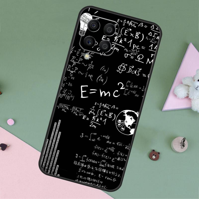 Physics Math Formula Equation For Samsung Galaxy M13 M33 M53 M16 M06 M12 M14 M15 M35 M55 M34 M54 M21 M31 M11 M32 M52 Case
