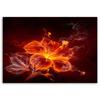 Canvas Print, Flaming Flower