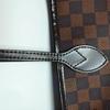 [Pre-Owned] Neverfull Mm Checkered Coated Canvas With Leather Trim Tote Bag - Very Good #W0D97T