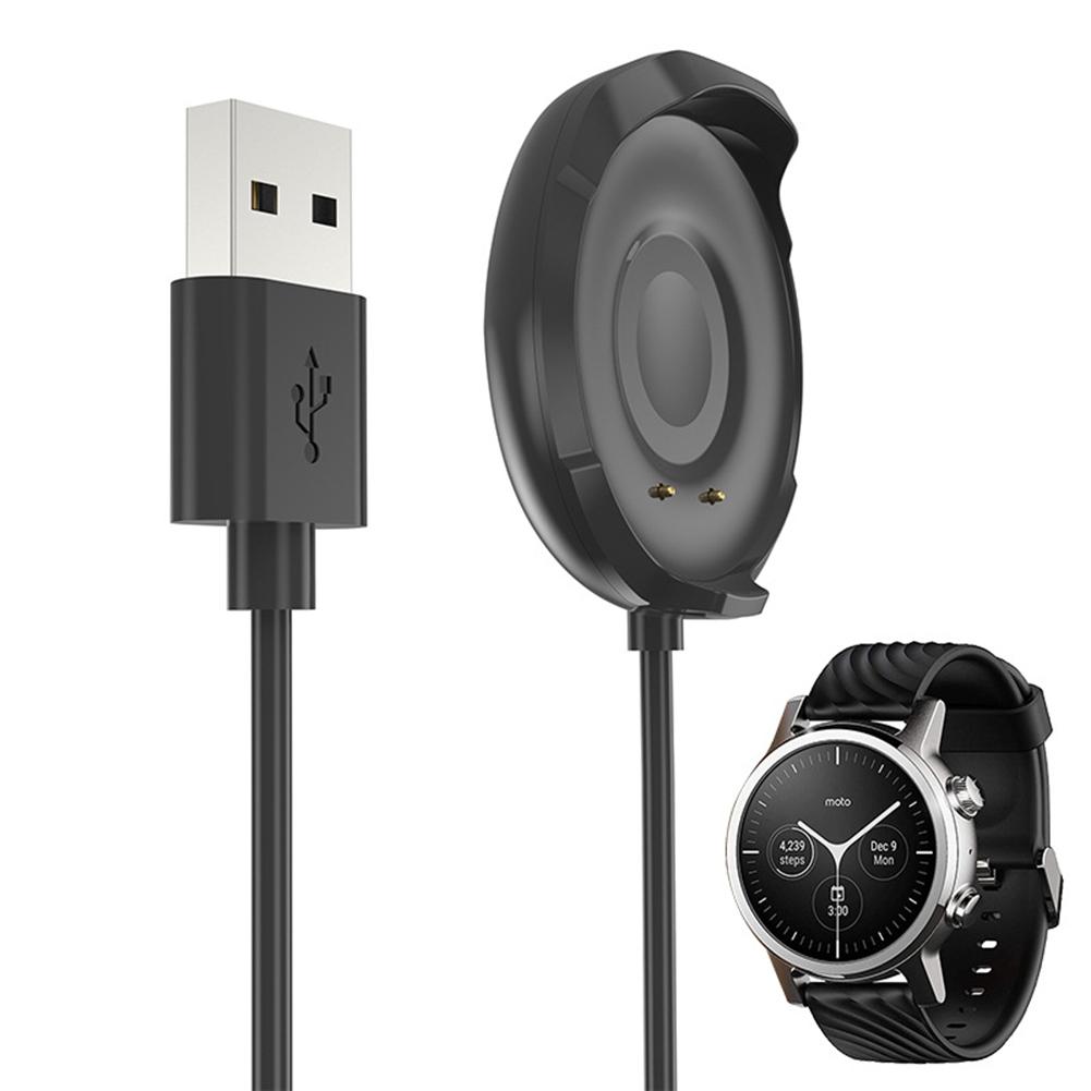 Watch Charger Usb Charging Cable Charging Dock Compatible For Moto Motorola 360 3rd Generation M360fs19-pb