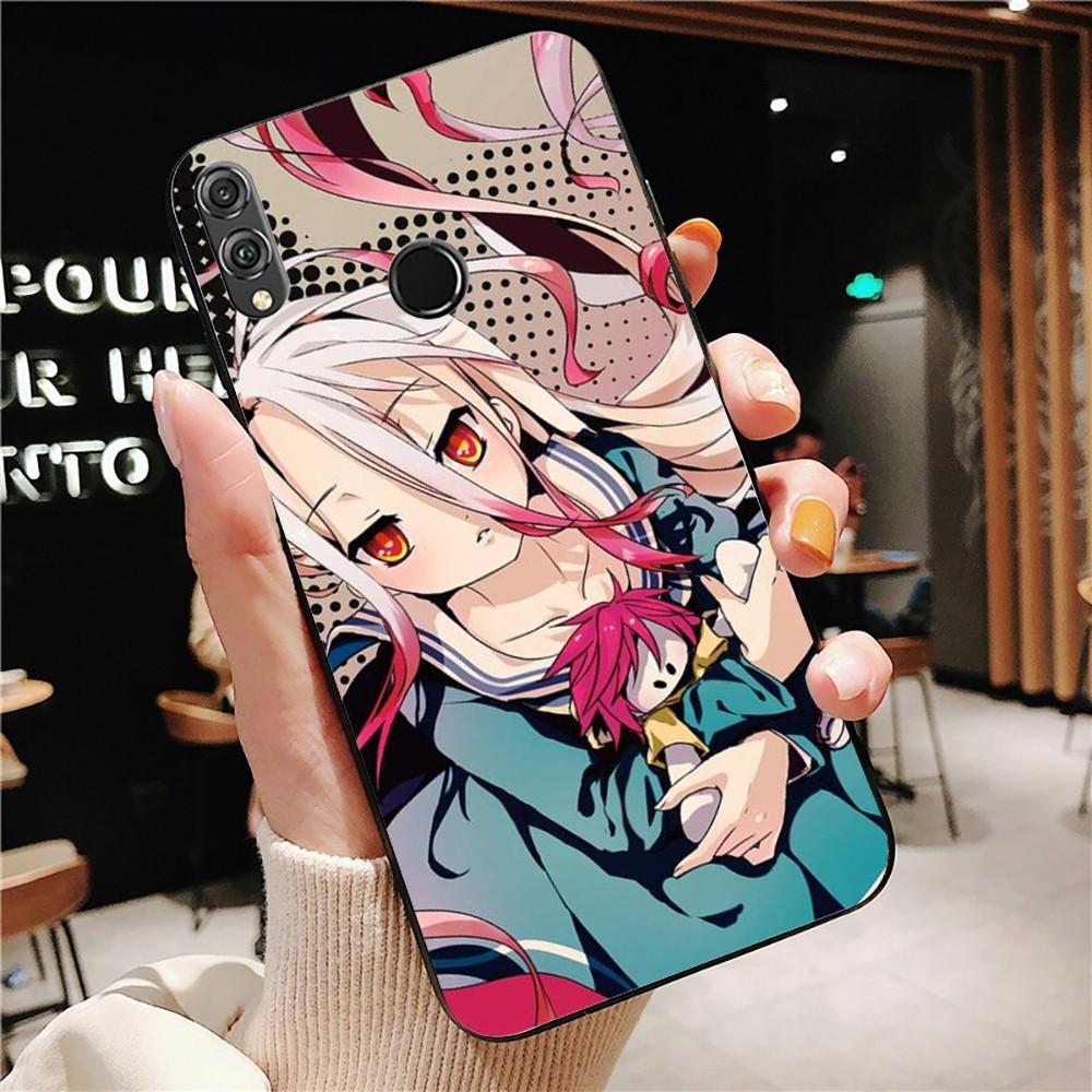 

NO GAME NO LIFE Phone Case For Huawei Honor 10 lite 9 20 7A 9X 30 50 60 70 pro plus Soft Silicone Cover Huawei Honor 5A
