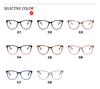 Fashionable Oversized Cat Eye Glasses Frame For Prescription Eyewear Short Sight Eyewear 0 -0.5 -1 -1.25 -1.5 -1.75 -2.0 To -6