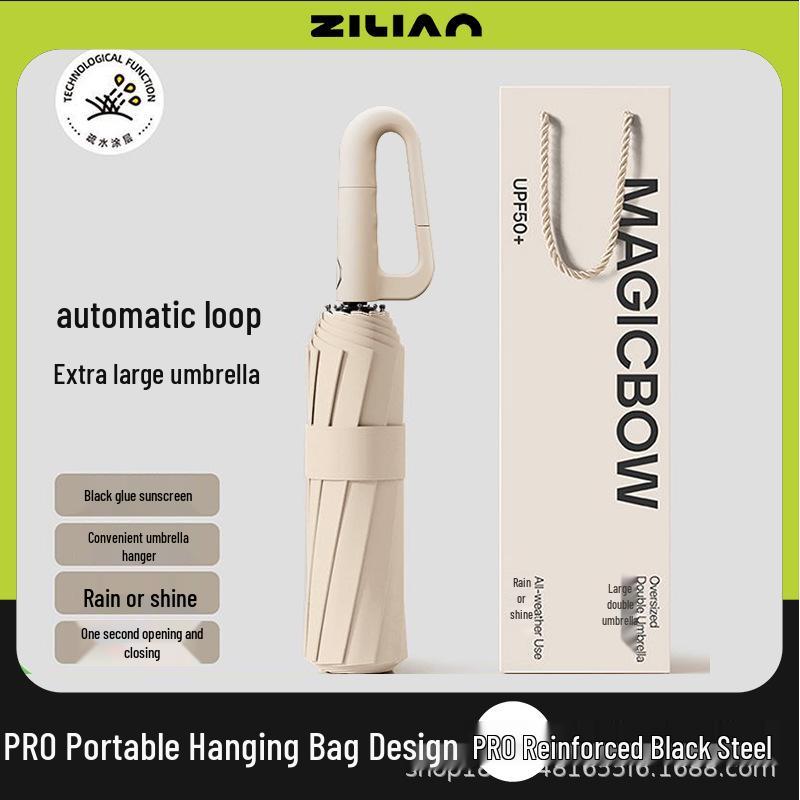 480-Bone Windproof Storm Umbrella: Large, Reinforced Folding Umbrella for Men & Women, Dual-use for Sun and Rain