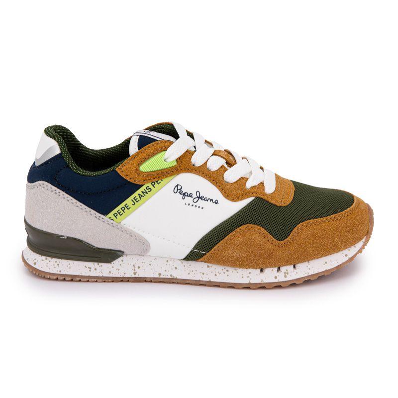 

Детские кроссовки London B.May Army PEPE JEANS
