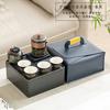 Business Light Luxury Travel Tea Set Outdoor Portable Ancient Rhyme Teapot with Hand Gift Printing Opening Commemoration