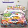 Rainbow Brite Pattern Bedding Quilt Set Quilt Cover Pillowcase Home Decoration Gift (1 * Duvet Cover + 2 * Pillowcase, Without Core)