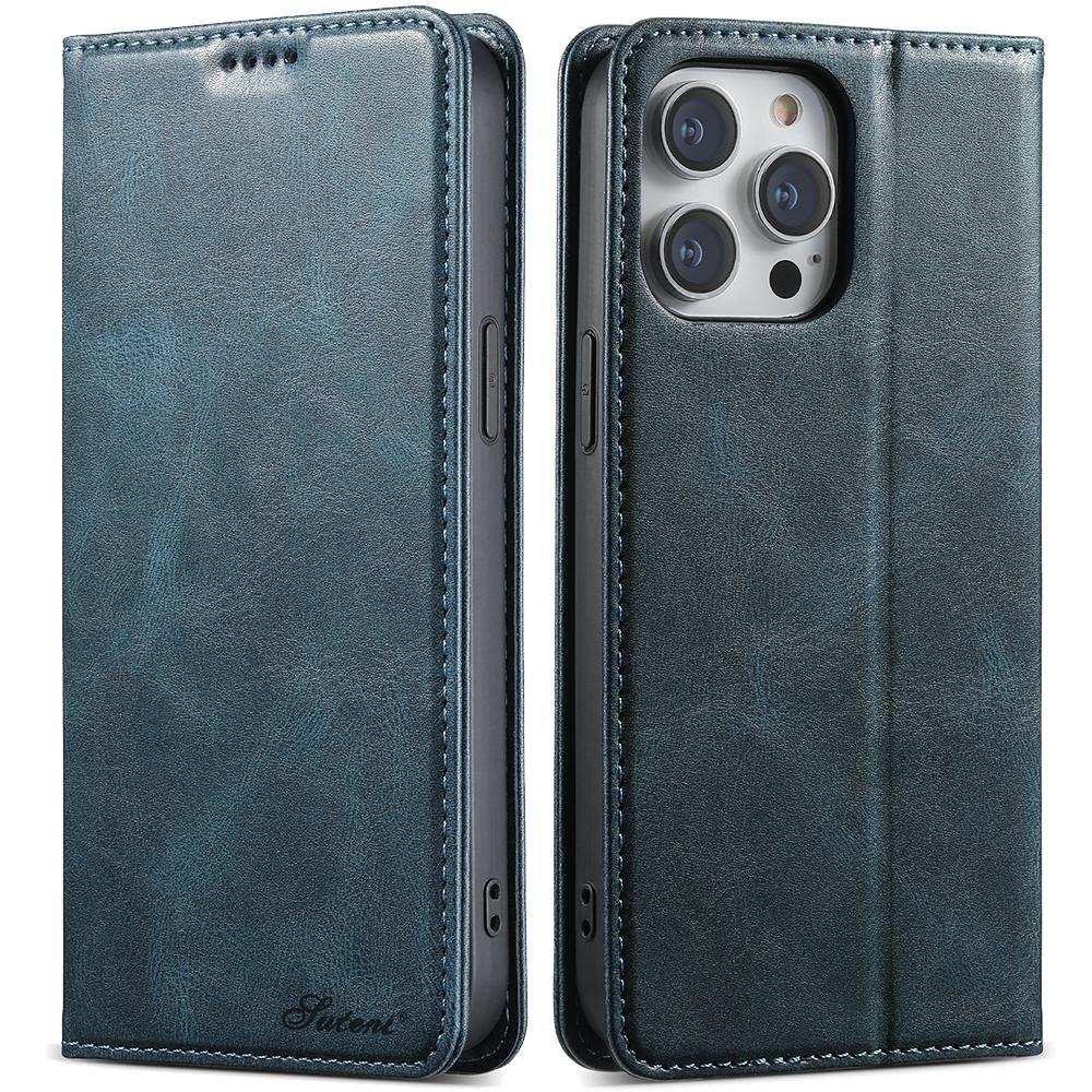 Premium Wallet Magnetische Lederhülle für iPhone 15 14 Plus 13 12 11 Pro Max XS MAX für Samsung S23 S22 Ultra Plus S23FE Note20Ultra A14 A54 A53