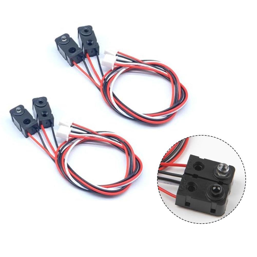 5 Set Infrared Circuit Breaker LED Counting Module With Split-Type 5mm Photoelectric Switch (30/50/100cm) DC 3-5V