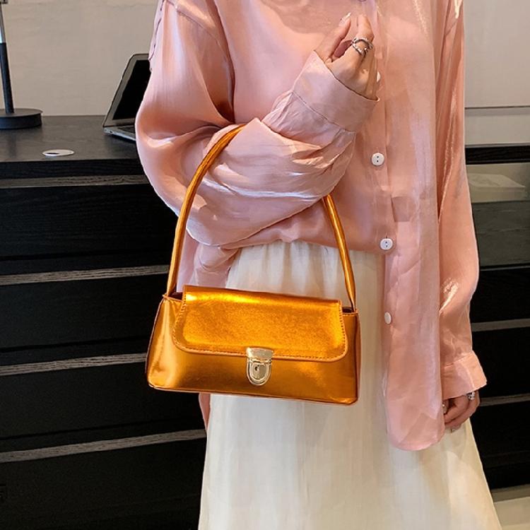 Fashionable and Durable Shoulder Bags PU Underarm Handbag for Social Activities