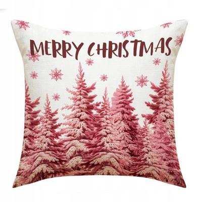 Ecarla Funda de Almohada Navideña 45X45cm Bosque Pod127