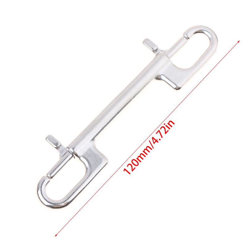 Dual Head Marine Diving D Ring Snap Hooks With Swivel Bolt Snap Hook Clip 316 Stainless Steel Oval Swivel Spring Snap Hook