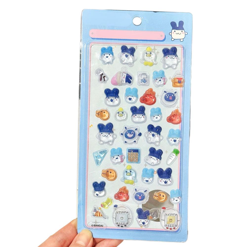 Kawaii 3D Relief Sculpture Stickers Cartoon Creative Peripheral Decal DIY Laptop Scrapbook Decal Party Gift