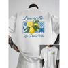 Men's T-Shirt, Double-Sided Print Men's Loose Fit T-Shirt,New Trendy Style Men's Apparel,Fashionable Short-Sleeve Tee,for Daily Casual and Sports Wear