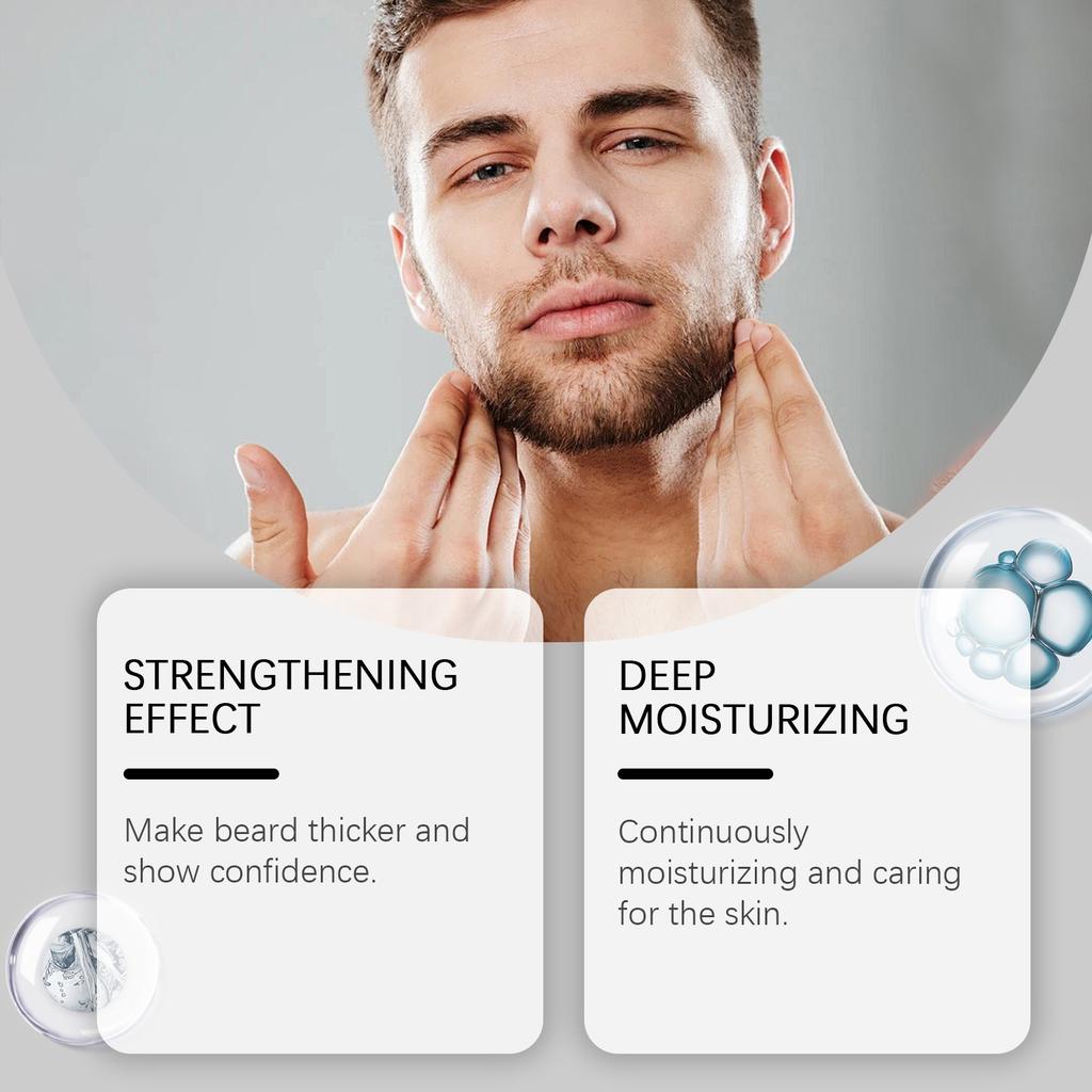Men's Beard Care Cream Is Soft, Shaping, Nourishing And Caring For The Beard. It Is Moisturizing, Gentle, Comfortable And Non-irritating