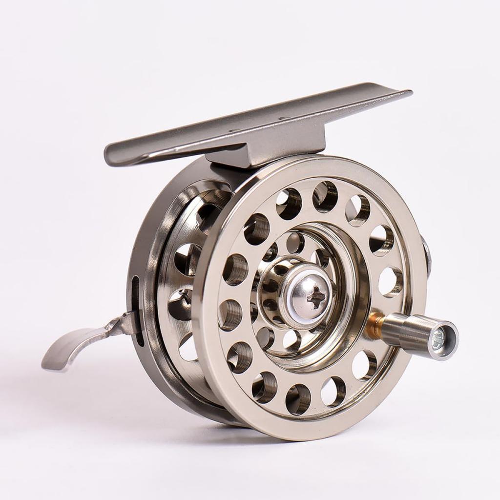 ARTSEWPLY Lightweight and Compact Aluminum Fly Fishing Reel for Saltwater Fishing