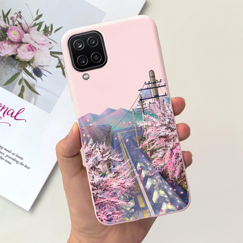 NEW Design For Samsung Galaxy A12 Case Silicone TPU Back Cover For Samsung A12 M12 F12 Galaxy M12 India  Funda Couqe Bumper