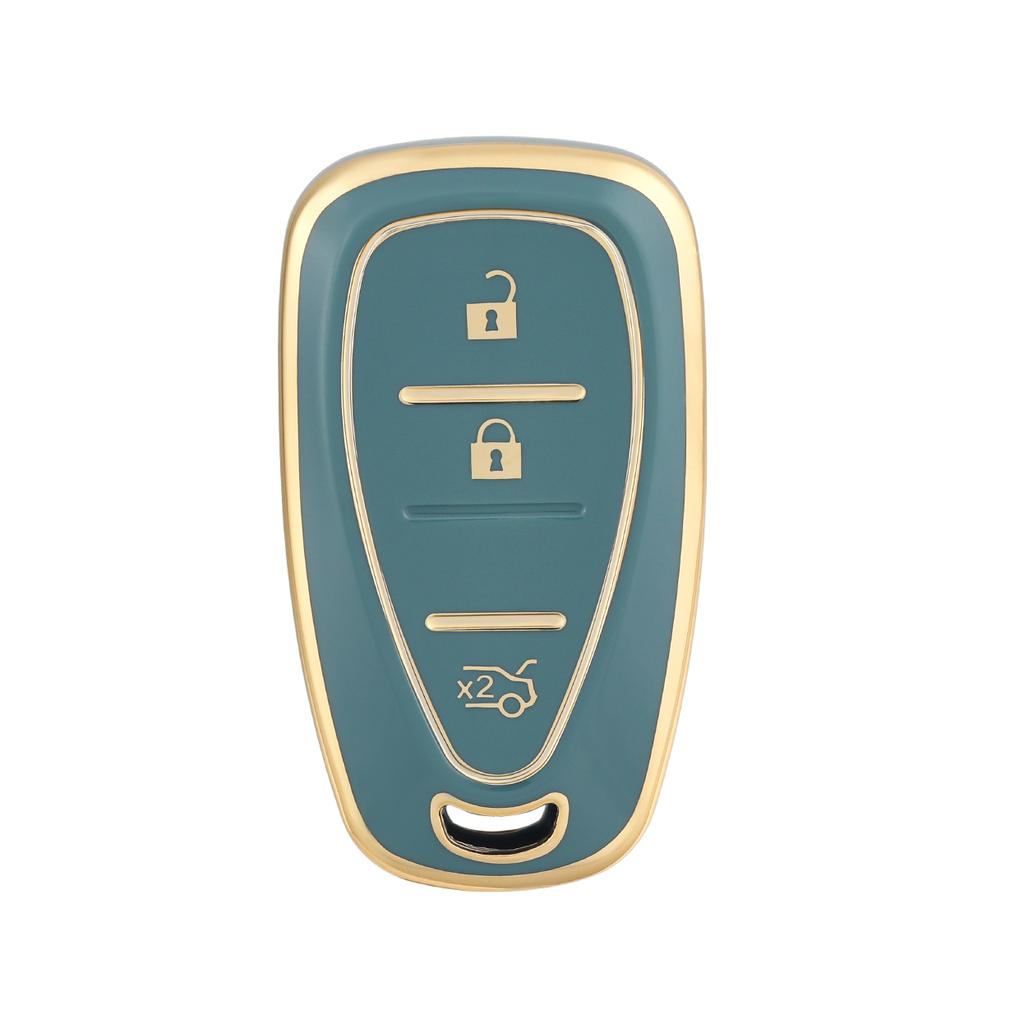 2/3 Button Car Key Case Cover For Chevrolet Malibu Blazer Traverse Cruze Spark Onix Sonic Bolt Camaro Volt Trax Seeker Equino