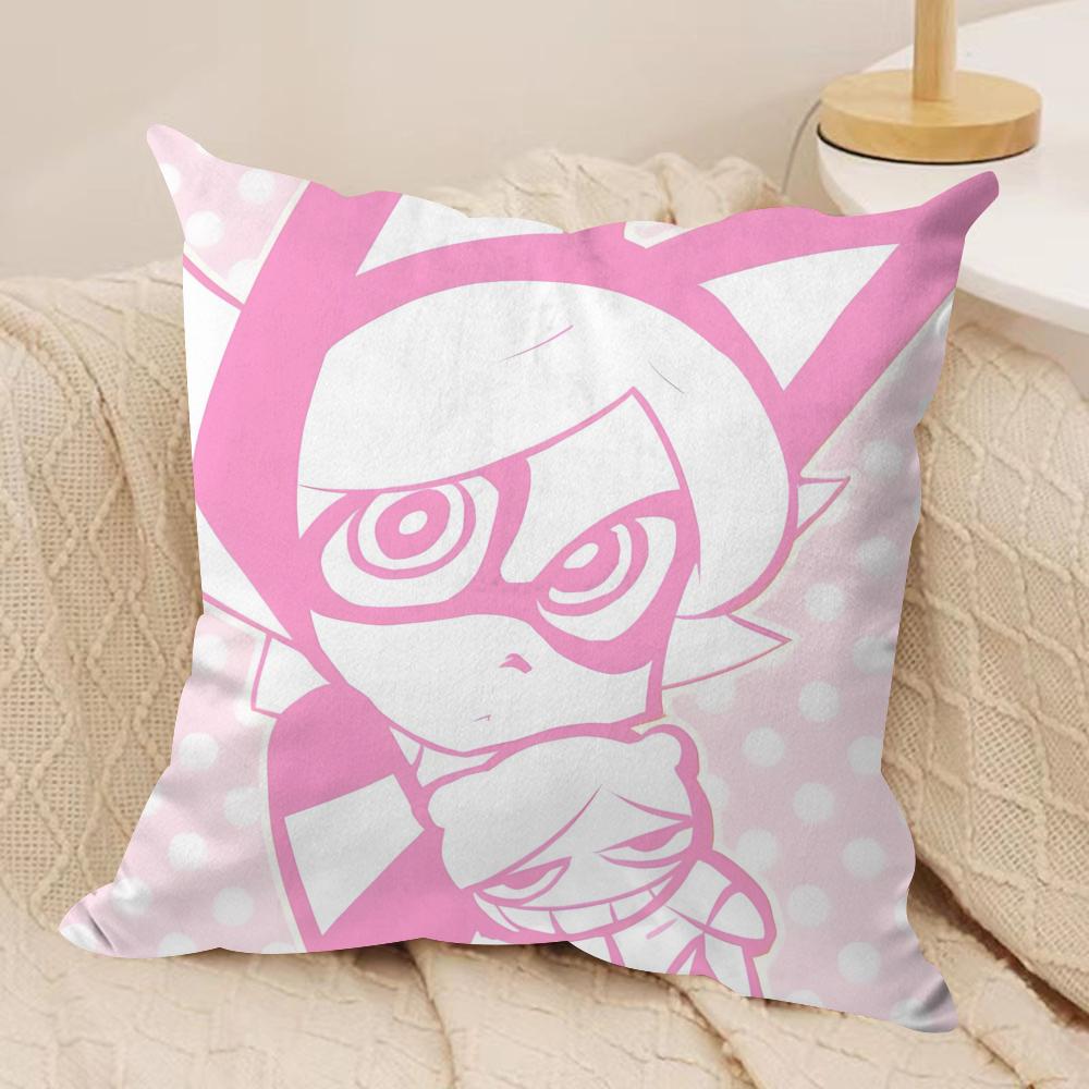 Psychocuties Mimi Cushion Cover Soft Plush Fabric DoubleSided Printed Sofa Cushion Cover for All Seasons Home Decor Gift