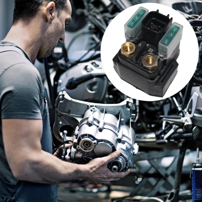 ATV Starter Vs Replacement 3B4-81940-00-00 For YFM550 YFM700 Easy Installation And Overload Protection