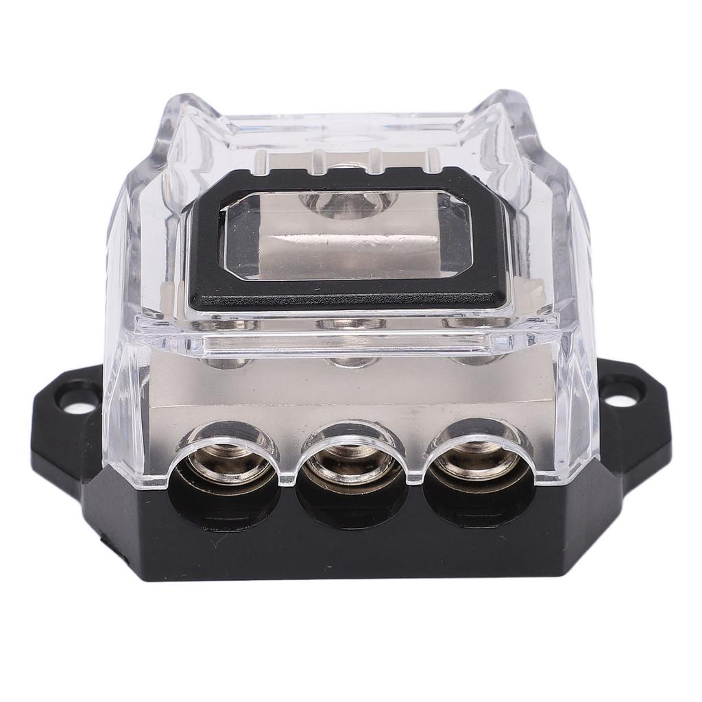 Power Distribution Block 0 Gauge To 4 Gauge Ground Wire Splitter Audio Distributor for Cars Boats