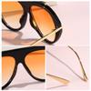 Fashion sunglasses women's high-end UV-proof toad glasses European and American new large-frame personalized sunglasses street shooting