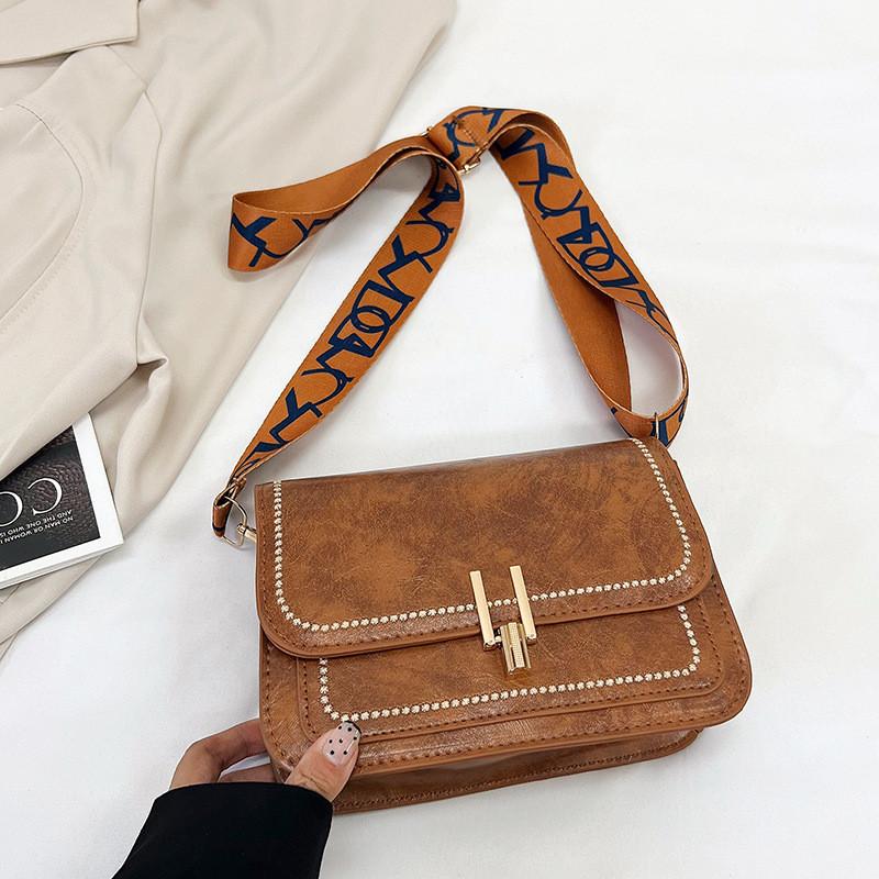 Fashionable Urban Street Style One Shoulder Crossbody Bag For Women Large Capacity In Yellow Brown Yellow Brown