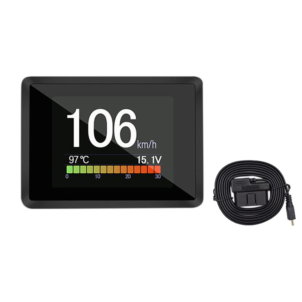 Pasotim Car A203 OBD2 Onboard Computer Car Digital Computer Trip Display Speed Fuel Gauge OBD2 Scanner