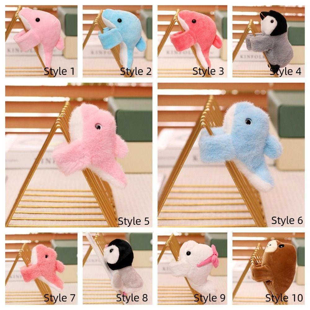 Wristband Toy Doll Clap Circle Stuffed Animal Stuffed Slap Snap Plush Hand Circle  Kids Toy