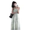 2024 Summer French Petite Sleeveless Mid-Length Slimming Dress for Women