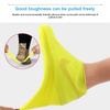 Unisex Silicone Shoe Protector Thick Non Slip Rain Boot Cover Foldable Galoshes for Rain Snow and Fishing Hiking