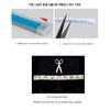 30cm/12inch 2pcs LED DRL Car Daytime Running Light Flexible Waterproof Strip Auto Headlights Brake Flow Lights 12V