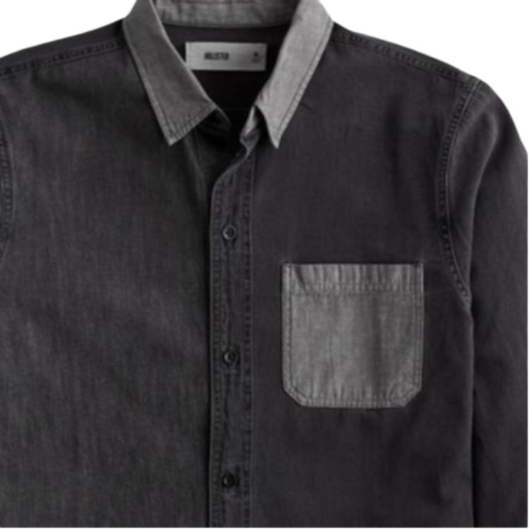 Hollister Denim Jacket Men's Black Washed 325-259-2564-908