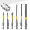 1/6Pcs Strong Magnetic Screwdriver Set 61/111mm Length Hexagonal Electric Screwdriver Bits Multifunctional Alloy Steel