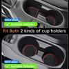 Auovo Cup Holder Ert Door Liners Compatible With Toyota Corolla Hatchback Accessories -2025 2026 Car Console Cup Holder Door Pocket Mats Pads For