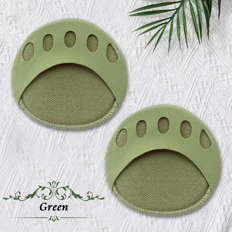 Five Toes Forefoot Pads High Heel Foot Care Half Insoles Calluses Corns Relief Feet Pain Massaging Toe Cushion Accessorie