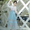 New Chinese-style red woven gold makeup horse dress, Guofeng Ming-made Hanfu women's heavy industry skirt, daily commute