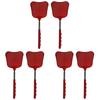 2/6 Confezioni Schiaccia mosche telescopici Manico lungo Schiaccia zanzare mosche Trappola Schiaccia mosche manuale Repellente per insetti Schiaccia insetti Estendibile 65cm