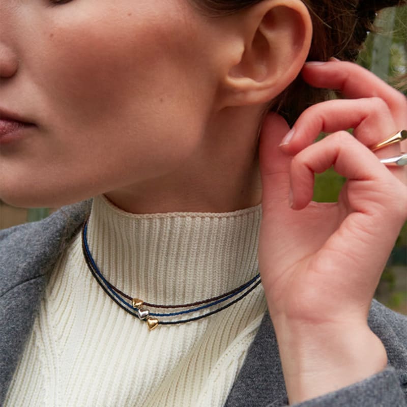 OURPIERRE ROMANTISCHE HALSKETTE BRAUN