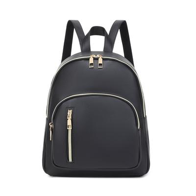 Yanaier Mini PU Grande com Traseira Pequena Popular e Perfeita para e Mochila Feminina, Couro, Capacidade, À Prova d'Água, Leve, Zíper, Tamanho, Estilosa,