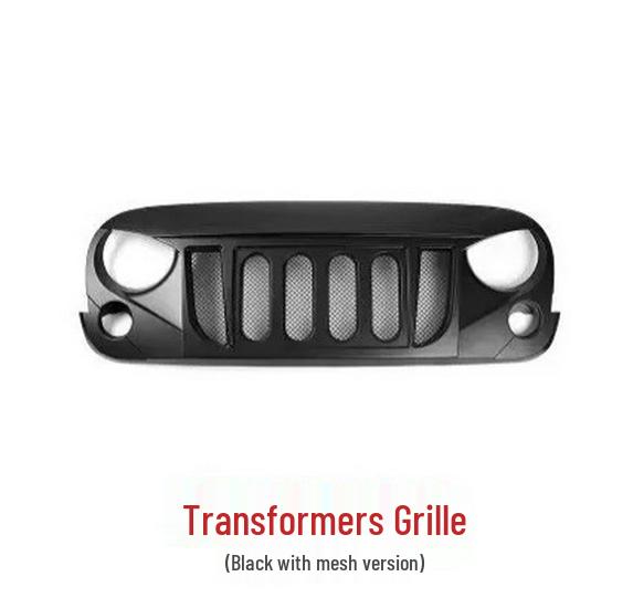 

Внедорожная решетка радиатора в стиле Трансформера для JK Wrangler 07-17 125x27x17 cm