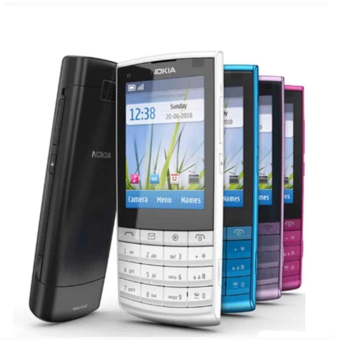 Atjaunots Nokia X3-02 Oriģināls Atbloķēts Ekrāna