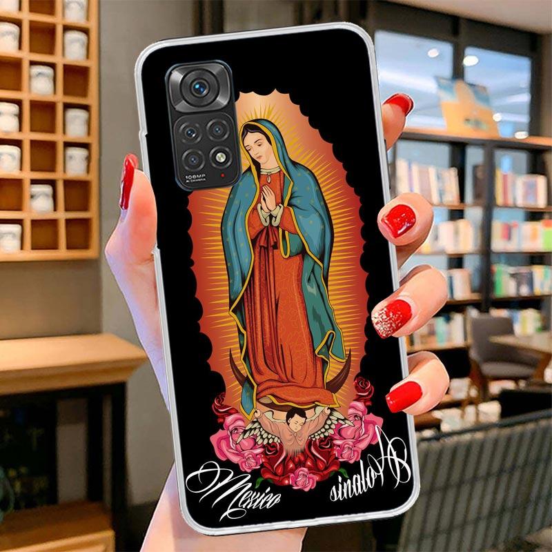 Virgin De Guadalupe Virgen Mary Cover Phone Case For Xiaomi Redmi Note 15 14 13 12 11 10 Pro Plus 14S 12S 11S 11T 11E 10S Soft F