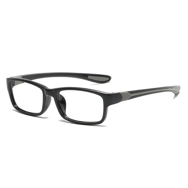 

Square Frame Multifocal Reading Glasses for Men Women Progressive Near Far Vision Vintage Blue Light Blocking 0